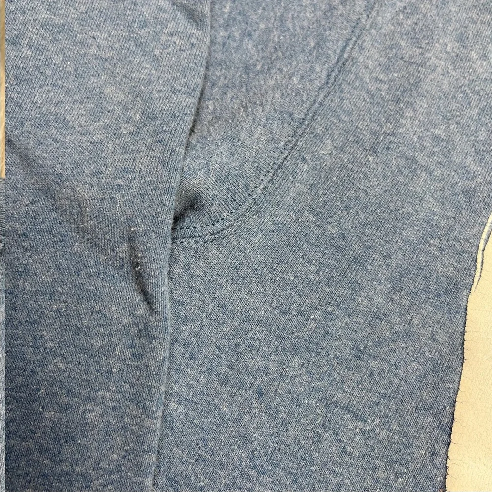 Vintage 90s Heathered Blue White Pike Place Market Sweater